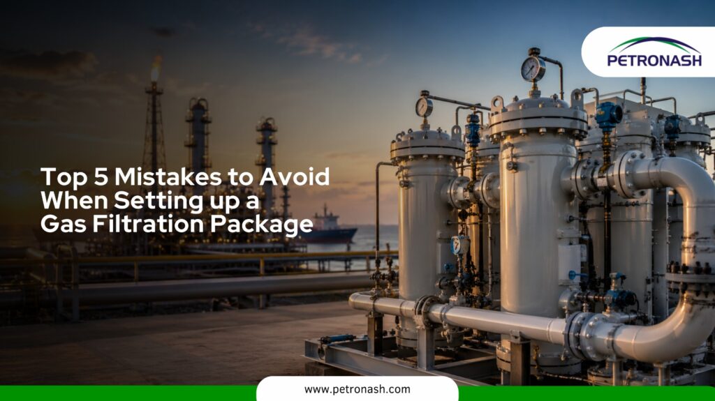gas filtration package in oil and gas